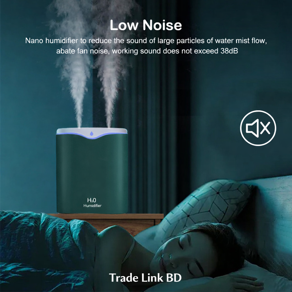 Air Humidifier Mini Night Light Portable Mist Sprayer USB Electric Air Humidifier 300ML Cool